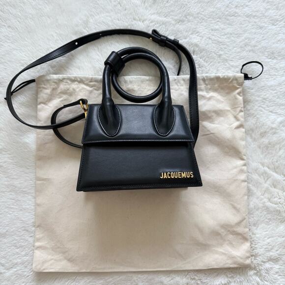 Jacquemus the knot Chiquito black bag Retail 1020$ - Picture 7 of 15